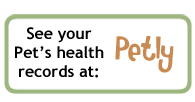See your pet's health records at Petly